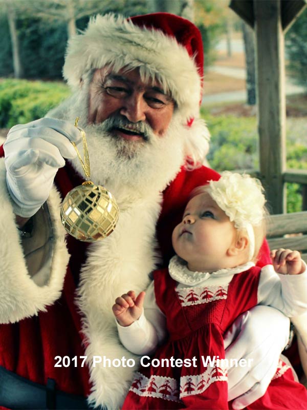 santa claus picture baby girl 2017