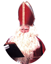 saint nicholas beard wig