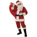 cheap velour santa suit