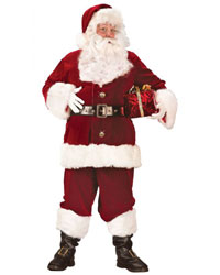 coca cola santa suit costume