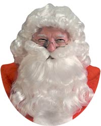 deluxe santa beard wig