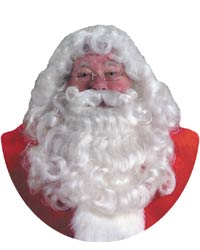 premium santa beard wig