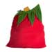 velvet santa bag with bells