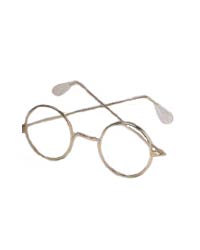 round santa glasses