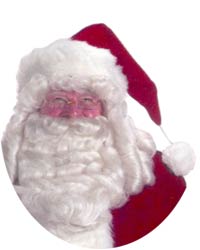 velvet replacement santa hat