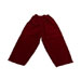 velvet santa pants