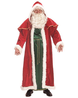 Victorian Santa Suit Costume - SantaSuitExpress.com